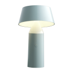 Lampe portable en acier bleue 22, 5 cm bicoca - marset