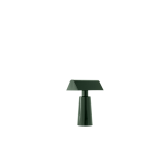 Lampe portable en acier vert for�t caret mf1 - &tradition