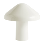 Lampe portable blanc cr�me 23x23cm pao - hay