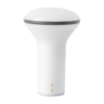 Lampe portable blanc opal et gris buddy - faro barcelona