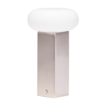 Lampe portable en nickel bross� low - h�bsch