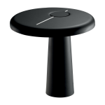 Lampe en r�sine noire 21 cm hoop - martinelli luce