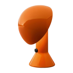Lampe en r�sine orange 22 x 28 cm elmetto - martinelli luce