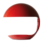 Lampe en r�sine rouge 40 cm cobra - martinelli luce