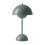 Lampe � poser sans fil bleu stone vp9 flowerpot - &tradition