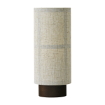 Lampe sans fil en lin naturel 23, 5cm hashira - audo