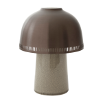 Lampe sans fil taupe et bronze raku sh8 - &tradition