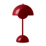 Lampe � poser sans fil vermilion red flowerpot vp9 - &tradition