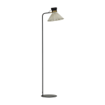 Lampe sur pied en fer et laiton noire hdcord - house doctor