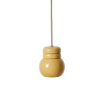 Lampe suspendue bulb mustard - hkliving