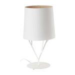 Lampe de table en acier blanc 51, 5 x 23 cm tree - faro barcelona