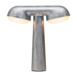 Lampe de table en aluminium 27, 5x28, 5 cm moustache x sncf - moustache