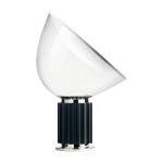 Lampe de table design en m�tal noir taccia - flos