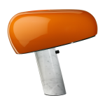 Lampe de table design orange snoopy - flos