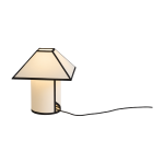 Lampe de table en papier blanc 29cm ava - hay