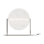 Lampe de table ronde en m�tal et acrylique 35x31cm mangata - maytoni