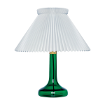 Lampe de table en verre vert avec abat - jour 1 - 23 343 - le klint