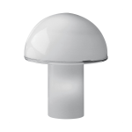 Lampe en verre souffl� blanc 28 cm onfale - artemide