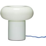 Lampe � poser en verre vert clair 23xh22cm hues - h�bsch