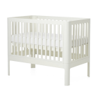 Lit b�b� en bois cr�me 70x120cm nova - flexa