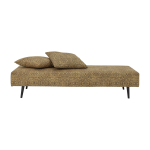 Lit de jour en coton jaune 200cm gulli - bloomingville