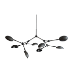 Lustre en acier bronze 111x78, 5x55cm drop - 101 copenhagen