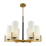 Lustre en laiton 6 ampoules fortano - maytoni