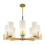 Lustre en laiton 8 ampoules fortano - maytoni