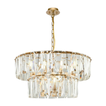 Lustre en m�tal dor� 68 cm puntes - maytoni