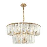 Lustre en m�tal dor� 68 cm puntes - maytoni