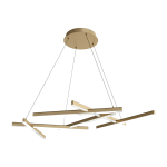 Lustre en m�tal dor� line - maytoni