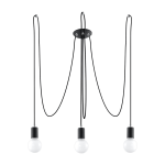 Lustre noir edison 3 - sollux