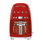 Machine � caf� filtre rouge 1. 4 l ann�es 50 - smeg