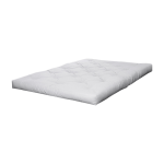 Matelas futon 2 places blanc 180x200 double latex - karup design
