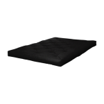 Matelas futon 2 places noir 180 x 200 cm comfort - karup