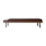 M�ridienne en laine bordeaux mi - kann design