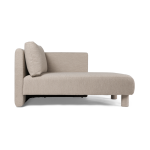 M�ridienne modulable droite en bouclettes beige dase - ferm living