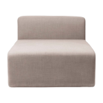 M�ridienne en polyester latte 90x170 cm lagoon - broste copenhagen