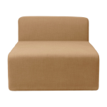 M�ridienne en polyester ocre 90x170 cm lagoon - broste copenhagen