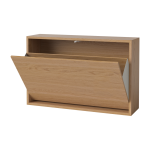 Meuble � chaussures en ch�ne huil� 70 x 45 cm case - bolia