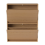 Meuble � chaussures en ch�ne huil� 70 x 87 cm case - bolia