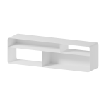 Meuble tv en acier blanc 180x40x52cm tavir - metallbude