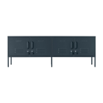 Meuble tv en acier gris ardoise 162x40x57cm the standard - mustard made