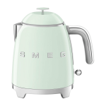 Mini bouilloire double paroi vert d'eau 0, 8 l ann�es 50 - smeg