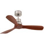 Mini lantau s ventilateur nickel mat / noyer