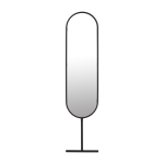 Miroir � poser en acier noir 165cm tess - zuiver