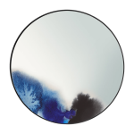 Miroir aquarelle bleue 45 cm francis - petite friture