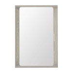 Miroir en bois gris clair 80x55cm arced - muuto