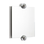 Miroir design rectangle argent� 74cm sphera solstice - moustache