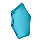 Miroir en inox bleu sapphir 55x40x6cm tafla c5 - zieta
